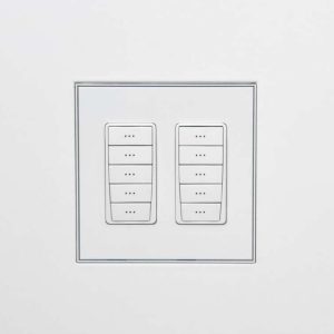 Wall-Smart 033-1-916 Vantage EasyTouch 2G Compatible In-Wall Keypad Adapter / Flush / Paintable / Depth Cal