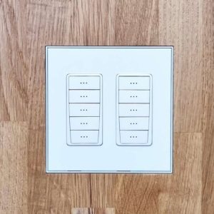 Wall-Smart 033-1-917 Flush In-Wall Adapter 2G Keypad / Depth Calibration / Spacer