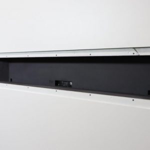 Wall-Smart 085-1NA17-UWH1 In-Wall Flush Mount SONOS ARC / Paintable Grille / White Leaves Pattern