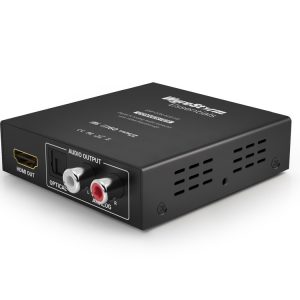 WyreStorm EXP-CON-AUD-H2 Essentials Analog/Digital Audio Extractor with HDMI Passthrough and Audio EDID Management