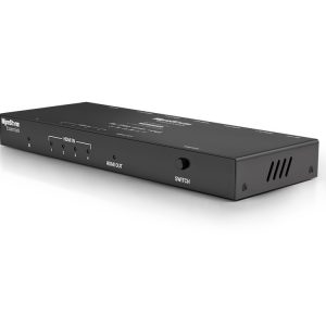 WyreStorm EXP-SW-0401-H2 WyreStorm Essentials 4K HDR 4x1 HDMI Switcher with Auto-Switching/HDCP 2.2 and Remote