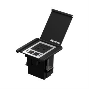 WyreStorm IDB-200-NA Compact In-Desk Connectivity with 1x Mains (North America) / USB Charging/HDMIB-C Passthrough