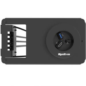 WyreStorm IDB-300 In-Desk Connectivity Hub USB-C / HDMI+USB Auto-Switch 60W PD / Ethernet Passthrough