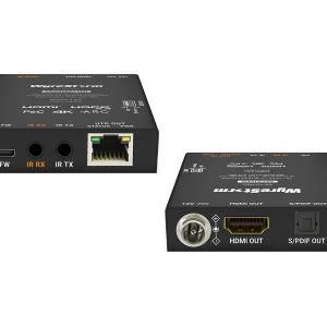 WyreStorm EX-70-H2C 70m HDMI 2.0 4K@60Hz 18Gbps Extender / IR Passthrough / Bi-directional PoC / ARC
