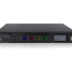 Adder AVS-1124 ADDERView Secure 4-Port Multi-Viewer Switch with UHD 4K Video Output