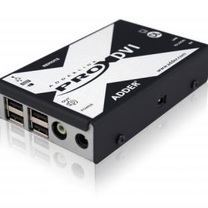 Adder X-DVIPRO-DL-US Dual link DVI/USB Extender (Transmitter/Receiver) Set over a Single CATx Cable