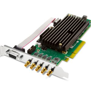 AJA CRV44-T-NCF Corvid 44 with Standard Profile PCIe Bracket and Passive Heat Sink/No Cables