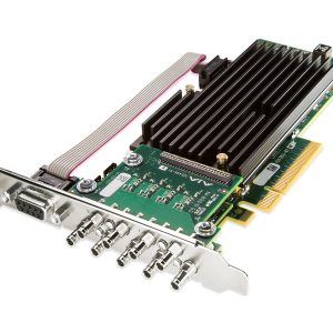 AJA CRV88-9-T-NF Corvid 88 with Standard Profile PCIe Bracket and Passive Heat Sink/Includes 5x 101999-02 Cables