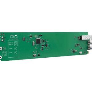 AJA OG-FiDO-2T-12G openGear 2-Channel 12G-SDI to Single-Mode LC Fiber Transmitter
