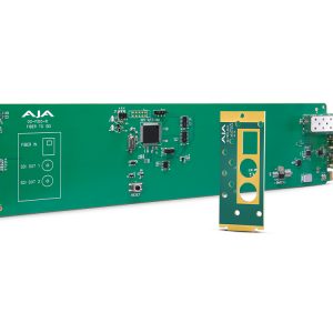 AJA OG-FIDO-R-MM openGear 1-Channel Multi-Mode LC Fiber to 3G-SDI Extender (Receiver) with DashBoard Support