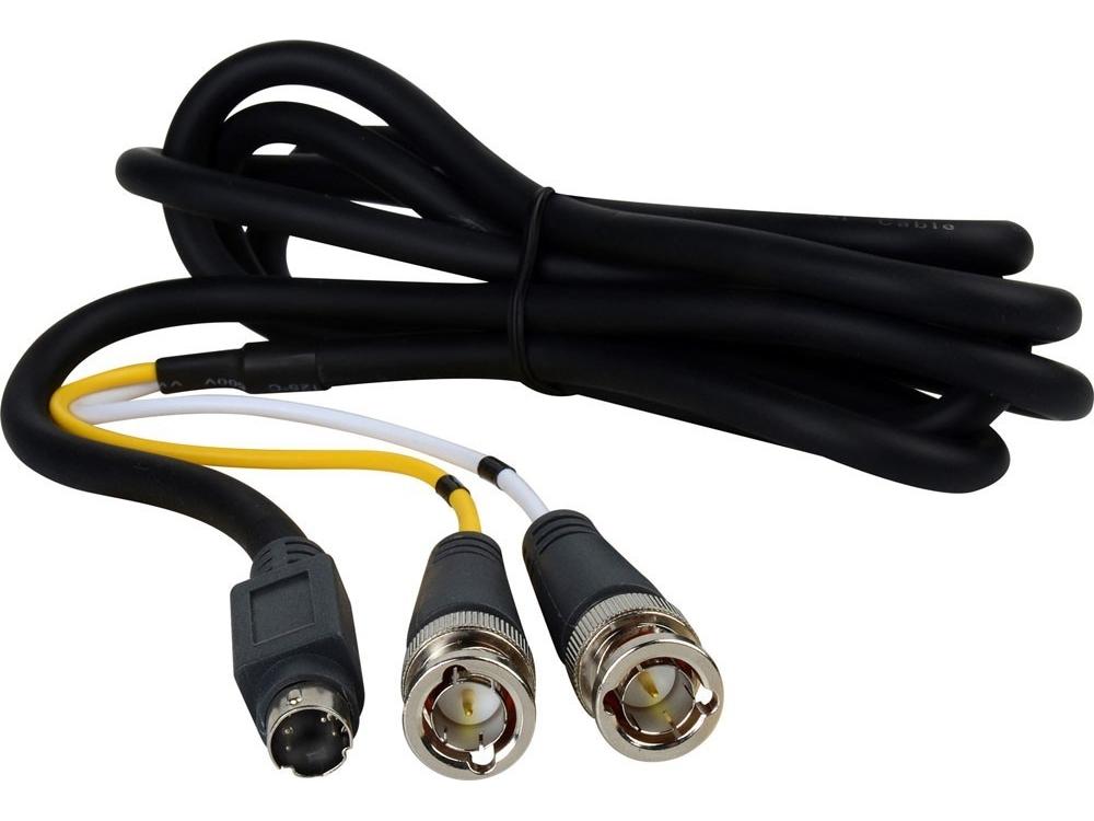 AJA SV-CABLE 6 ft  S-Video to Dual BNC Cable