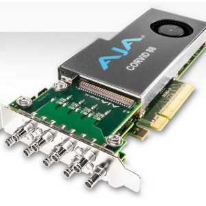 AJA CRV88-9-S-NCF Corvid 88 with Low Profile PCIe Bracket and Passive Heat Sink/No Cables