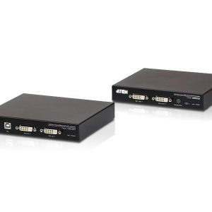 Aten CE624 USB DVI Dual View HDBaseT 2.0 KVM Extender (Transmitter/Receiver) Kit