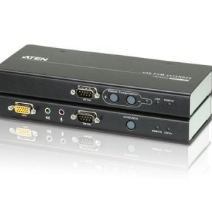 Aten CE750A USB VGA/Audio Cat 5 KVM Extender (Transmitter/Receiver) Set