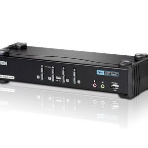 Aten CS1784A-RT 4-port Dual-Link DVI KVMP with USB 2.0 and 2.1 Audio Support