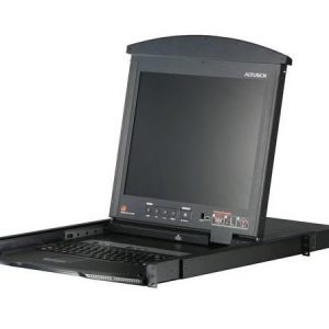 Aten KL1508AN 8-Port 19in Dual-Rail CAT5 LCD KVM Switch