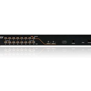 Aten KH2508A 2-Console 8-Port Cat 5 KVM Switch with Daisy-Chain Port