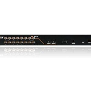 Aten KH2516A 2-Console 16-Port Cat 5 KVM Switch with Daisy-Chain Port