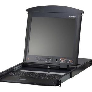 Aten KL1516AM 16-Port CAT5 Dual Rail LCD KVM Switch