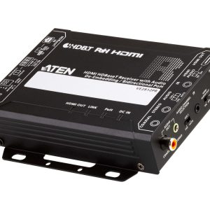 Aten VE2812PR 4K/100m HDMI HDBaseT Receiver with Audio De-Embedding/Bi-Directional PoH/HDBaseT Class A/PoH PSE and PD