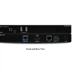 Atlona AT-OME-EX-RX 4K/UHD HDMI Over HDBaseT Extender (Receiver) with USB/Control/PoE (330ft/100m)