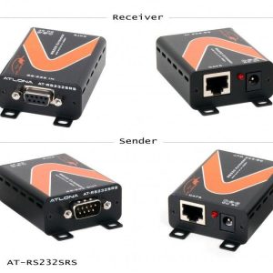 Atlona AT-RS232SRS RS-232 Extender(Receiver/Transmitter) Kit over Twisted Pair Cat5/6 up to 825ft
