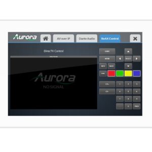 Aurora Multimedia RXT-10VS-W 10.1 inch VESA Mount ReAX Touch Panel Control System with Ethernet and WiFi (White)