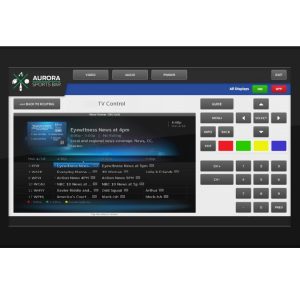 Aurora Multimedia RXT-15VS-B 15.6 inch VESA Mount ReAX Touch Panel Control System with Ethernet and WiFi (Black)