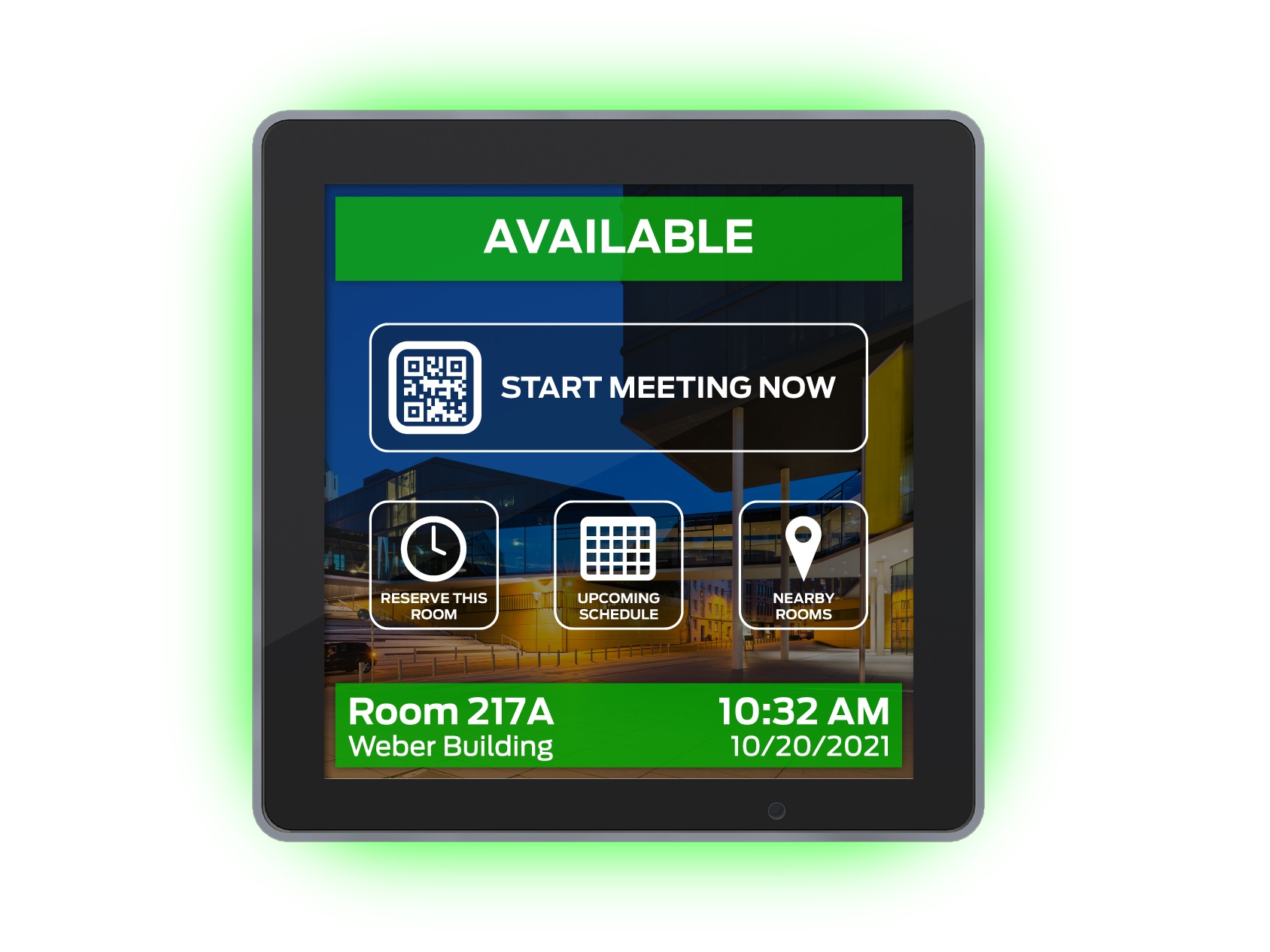 Aurora Multimedia RXT-4WM-B 4 inch 1×1 Aspect Ratio In-Wall ReAX Touch Panel Control System with Serial/Relay/I/O/IR and Ethernet Control Ports (Black)