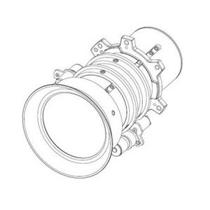 Barco R9801840 G Lens with Lens Ring Short Throw Ratio 0.75 - 0.95 (WUXGA)