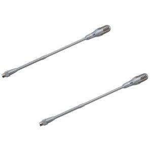 Bosch DCN-MICS Pluggable Microphone/Short/Silver (Packaged 2 Pieces)