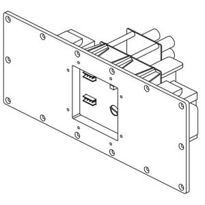 Bosch IP-10D-TW 250W Transformer Input Panel for 10 inch Subwoofer/White