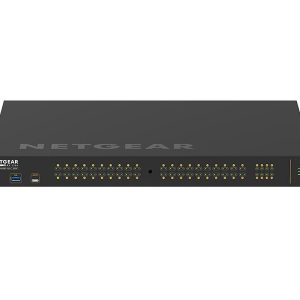 BZBGEAR NET-M4250-40G8F-PoE+PC NETGEAR AV LINE 40x1G PoE+ 480W and 8x SFP Managed Switch (Preconfigured GSM4248P-100NAS)