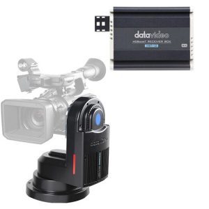 Datavideo PTR-10T MK II-12 Robotic Pan and Tilt Head Kit with HBT-12 HDBaseT Receiver