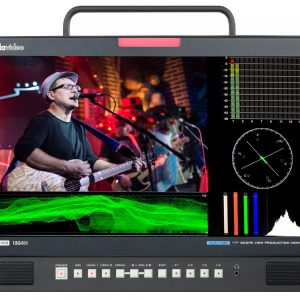 Datavideo TLM-170KM 4K 17 inch ScopeView Production Monitor-1U Foldable Rackmount Tray Unit