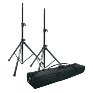 Electro-Voice TSP-1 Includes 2 EV Tripod Speaker Stands (TSS-1) and 1 EV Dual Tripod Speaker Stand Carry Bag (TCB-1) packaged in a full color retail box