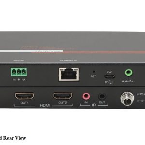 Hall Technologies ECHO-RX2 HDBaseT Extender (Receiver) with Dual Outputs