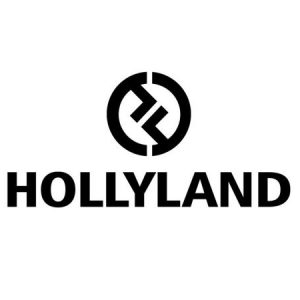 Hollyland HL-Monitor Cage Monitor Cage with Rubber Handgrips for 5 to 9 inches Monitors (Gold Mount)