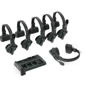 Hollyland HL-Solidcom C1-6S Full-Duplex Wireless DECT Intercom System with 6 Headsets (1.9 GHz)