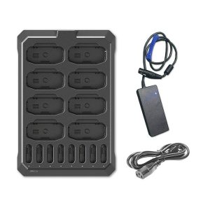 Hollyland HL-M1-CHR 01 8-Slot Beltpack Charging Base / 8 Battery Slots / AC Adapter US