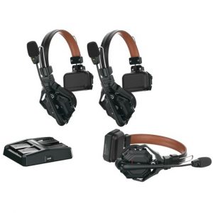 Hollyland Solidcom C1 Pro-3S Full-Duplex Wireless Intercom System with 3 Headsets (1.9 GHz)