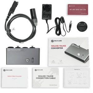 Hollyland Walkie-Talkie Converter-8C Walkie-Talkie Converter/8-Core Connection Cable/DC Power Adapter