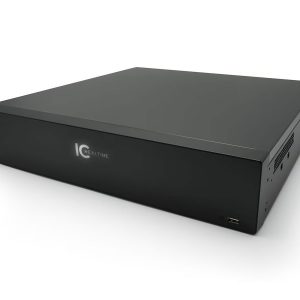 ICRealtime NVR-EL16-2U32MP1-4TB 16-Channel Rackmount NVR / 32MP Support / 384 Mbps Bandwidth / 8x SATA III / 2U