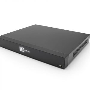 ICRealtime HDVR-MX0804-1U5MP-AI2-2TB 8/4 Channel 1U HD-AVS Pentabrid DVR/Supports Up to 5MP Resolution Coax/6MP IPC/H.265 Compression/2TB