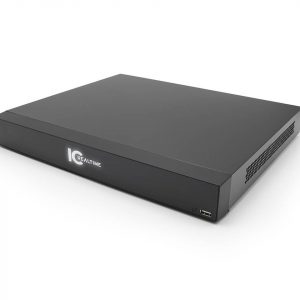 ICRealtime HDVR-MX0808-1U4K-AI3-2TB 8 Channel 1U Pentabrid DVR/Supports Up to 8MP Resolution/H.265 Compression/2TB