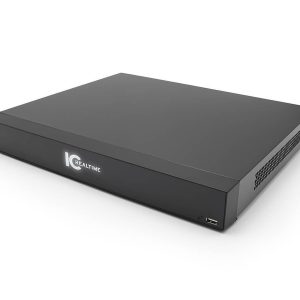 ICRealtime HDVR-MX1616-1U4K-AI3-4TB 16 Channel 1U Pentabrid DVR/Supports Up to 8MP Resolution/H.265 Compression/Pentaplex Operation/4TB