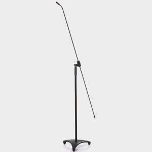 JTS FGM-170 Carbon Floor Stand Microphone with Carbon Boom (Supplied with Cardioid/Omni-Directional and Supercardioid Capsules)