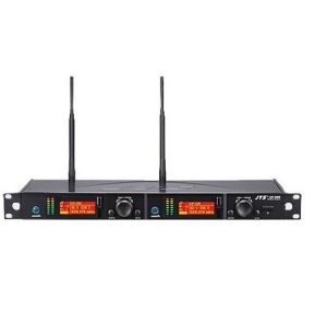 JTS UF-20R UHF PLL Dual-Channel Wideband True Diversity Wireless Receiver/470-960MHz