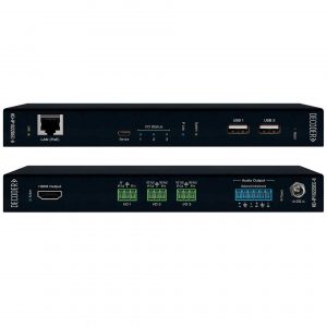 Key Digital KD-IP1022DEC-II 4K AV-over-IP Decoder / KVM / USB / Audio De-Embedding / PoE / Low Latency