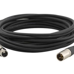 Kramer C-XLQM/XLQF-1 XLR (M) to XLR (F) Quad Style Cable - 1ft